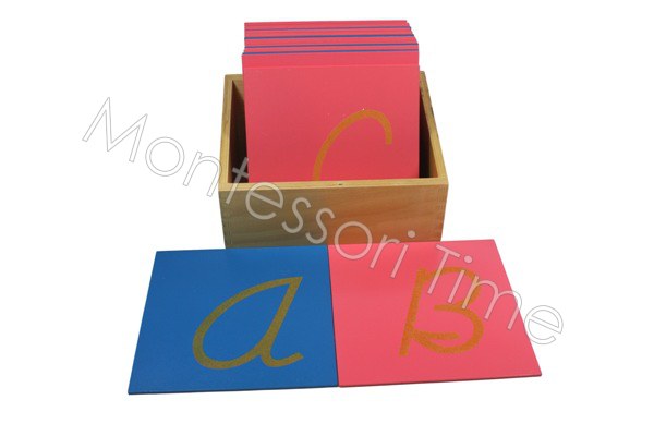 Sandpaper Captial Letters Cursive